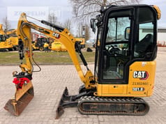 2021 Caterpillar 301.8 mini excavator, side view