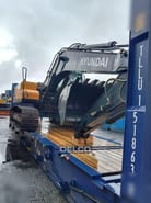 2026 Hyundai R215L crawler excavator, side profile view