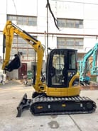 2022 Caterpillar 303.5 C CR mini excavator side view 2022 Caterpillar 303.5 C CR mini excavator side view