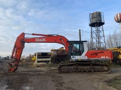 2003 O&K RH 9.5 crawler excavator, side view
