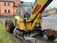 1999 Menzi Muck A71 T2 M walking excavator, side view