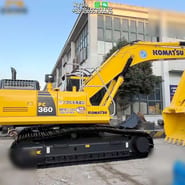 2020 Komatsu PC360-7 crawler excavator side view