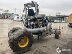 2018 Menzi Muck M220 walking excavator, rear three-quarter view
