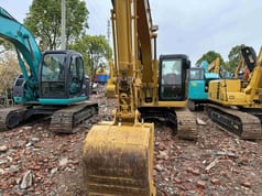 2022 Caterpillar 313C mini excavator front view