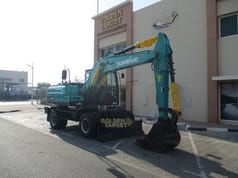 2024 Sunward SWE150W wheel excavator side view