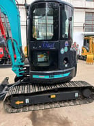 2023 Kobelco SK55SR mini excavator side view