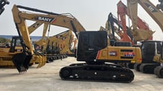 2024 Sany SY215C crawler excavator side view 2024 Sany SY215C crawler excavator side view