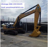 2022 Caterpillar 330D2L crawler excavator, side view