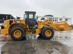 2020 Caterpillar 966H wheel loader side profile view