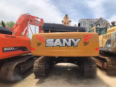 2022 Sany SY365H crawler excavator rear view