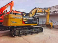 2024 Caterpillar 330D2L crawler excavator, rear three-quarter view 2024 Caterpillar 330D2L crawler excavator, rear three-quarter view