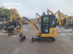 2023 Caterpillar 301.8 mini excavator, side view