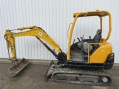 2013 Kubota KX61-3 mini excavator, side profile view