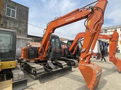 2023 Hitachi ZX80 crawler excavator, side view