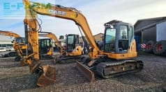 2014 CASE CX80C crawler excavator, front three-quarter view