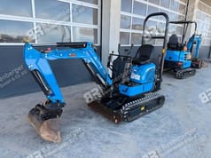 2022 Hitachi ZX10U-6 mini excavator, side view