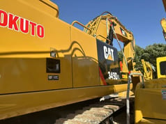 2022 Caterpillar 349D2L crawler excavator side profile