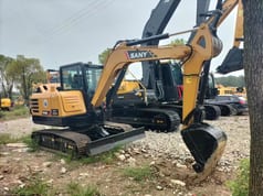 2024 Sany SY60C mini excavator, side view