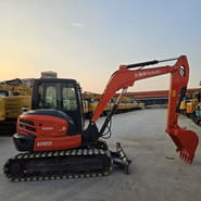 2023 Kubota KX165 mini excavator, side view