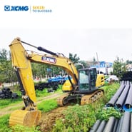 2025 XCMG XE205GA crawler excavator, side view 2025 XCMG XE205GA crawler excavator, side view