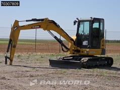 2025 Kubota XE55 E mini excavator, side view