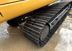 Caterpillar 320D Raupenbagger von 2016, Fahrwerksdetail