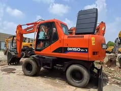 2021 Doosan DH150W-7 wheel excavator, side view
