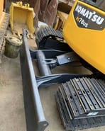 2025 Komatsu PC78US mini excavator front blade view