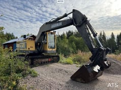 1992 Åkerman H7C crawler excavator side view