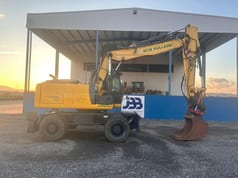 2013 New Holland WE170B wheel excavator side view