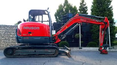 2008 Wacker Neuson 50Z3 RD mini excavator, side view