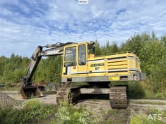 1992 Åkerman H7C crawler excavator, side view