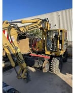 2013 Atlas 1404 ZW wheel excavator, side view