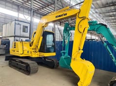 2018 Komatsu PC60-7 mini excavator, side view