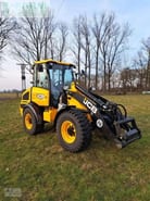 2024 JCB 409 AGRI wheel loader, front three-quarter view 2024 JCB 409 AGRI wheel loader, front three-quarter view