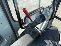 2009 New Holland E80 BMSR-2 excavator cab interior view