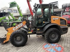 2017 CASE 221F wheel loader side view