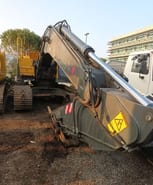 Volvo EC210BNL crawler excavator, front three-quarter view