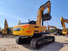 2023 Sany SY365H crawler excavator, rear three-quarter view
