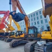 2020 Sany 365H crawler excavator, front three-quarter view