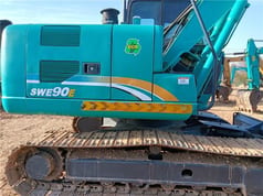 2024 Sunward SWE90E mini excavator side profile