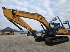 2015 Sany SY 3350 crawler excavator, side profile view