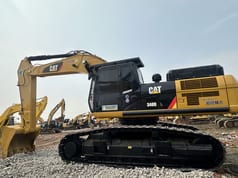 2023 Caterpillar 340D L crawler excavator side view