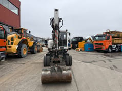 2013 Wacker Neuson 6503-2 wheel excavator, front view