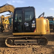 2023 Caterpillar 307E2 mini excavator, side view