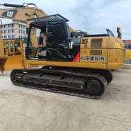 2022 Caterpillar 323D2L crawler excavator, side profile view
