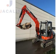 2016 Kubota KX101-3&3 mini excavator, side view