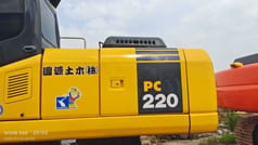 2023 Komatsu PC220-7 crawler excavator side view