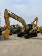 2024 Caterpillar 320C crawler excavator, side profile view