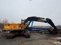 Åkerman H10B crawler excavator, side view